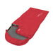 Outwell Campion Junior Sleeping Bag - Red main feature image with zip slightly undone