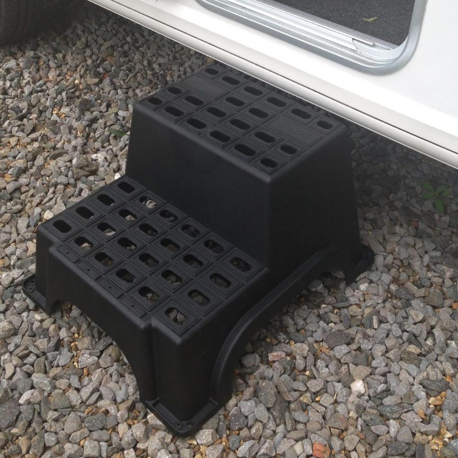Caravan Steps - Steel, Aluminium or Plastic, Double, Folding or Single ...