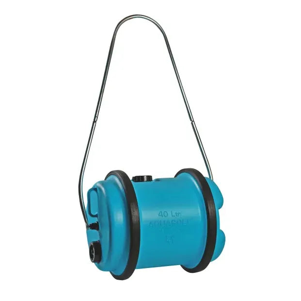 Aquaroll Economy V2 40L Rolling Water Carrier – Blue - main product image