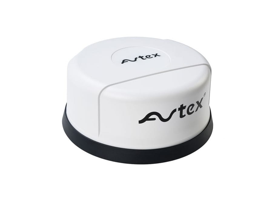 Avtex AMR104X 4G Dual SIM Mobile WiFi Router & Antenna - product image, showing white antenna
