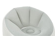 Bestway Inflatable Waterproof LED Chair With 7 Colour Lights - product image, close-up of seat material