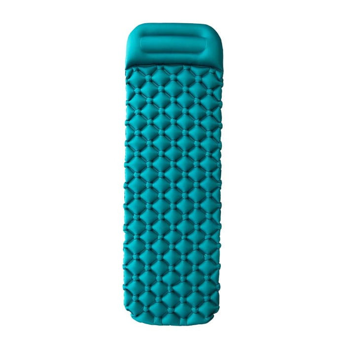 Brookline Single Inflatable Camping Mattress with Built-In Foot Pump - main product image