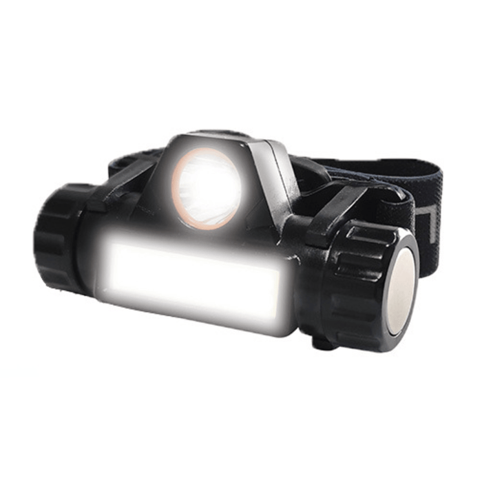 Brookstone COB LED Rechargeable Headlight - main product image