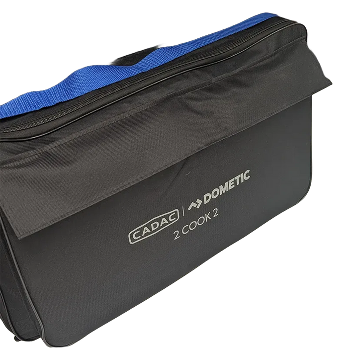 Cadac 2 Cook 2 Pro QR Twin Burner Camping Stove - product image, showing outer carry bag