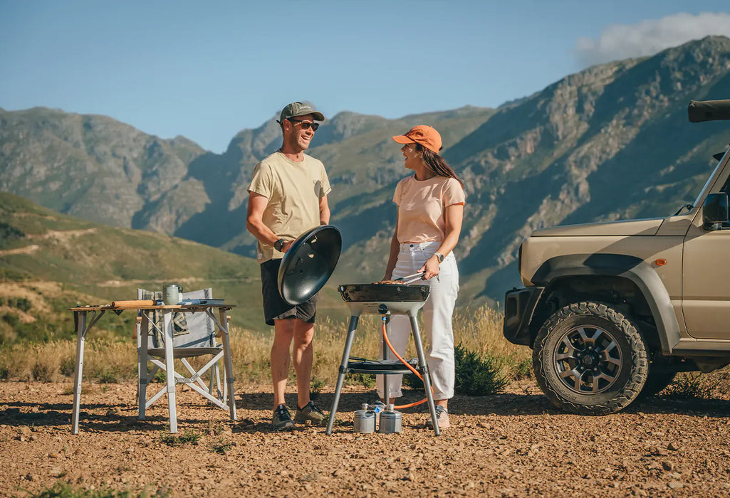 Cadac Carri Chef 50 LPG Gas BBQ - lifestyle image