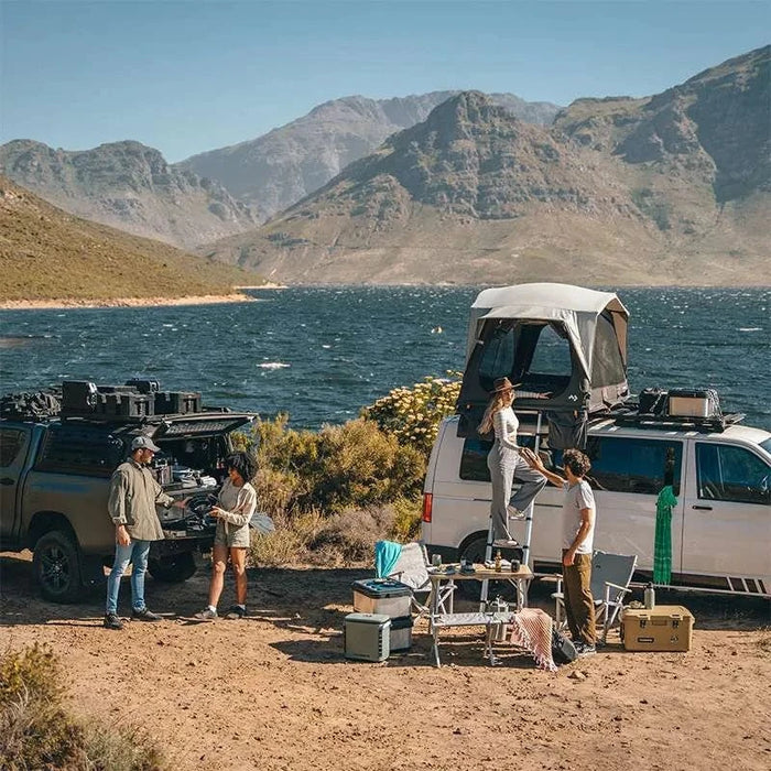 Cadac Safari Chef 30 LP Deluxe QR - LPG Camping BBQ - lifestyle image