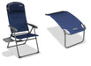 Quest Ragley Pro Recline Folding Caravan Chair & Footrest Package