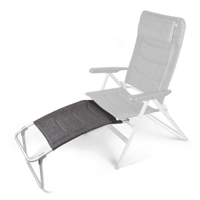 Dometic Modena Footrest, Recliner Accessory, Folding, Grey, Camping Chair