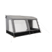 Dometic Rally 390 Poled Caravan Awning - 2026 Model - main product image, showing external view of awning with windows open