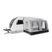 Dometic Rally AIR Tour 390 S Inflatable Caravan Awning attached to caravan