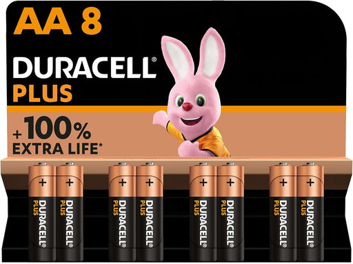 Duracell AA Alkaline Batteries - 8 Pack