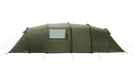 Easy Camp Leka Twin 8 Person Family Tent - product image, shown from front view with both front and back doors closed