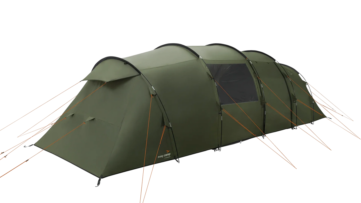 Easy Camp Leka Twin 8 Person Family Tent - product image, shown from side view