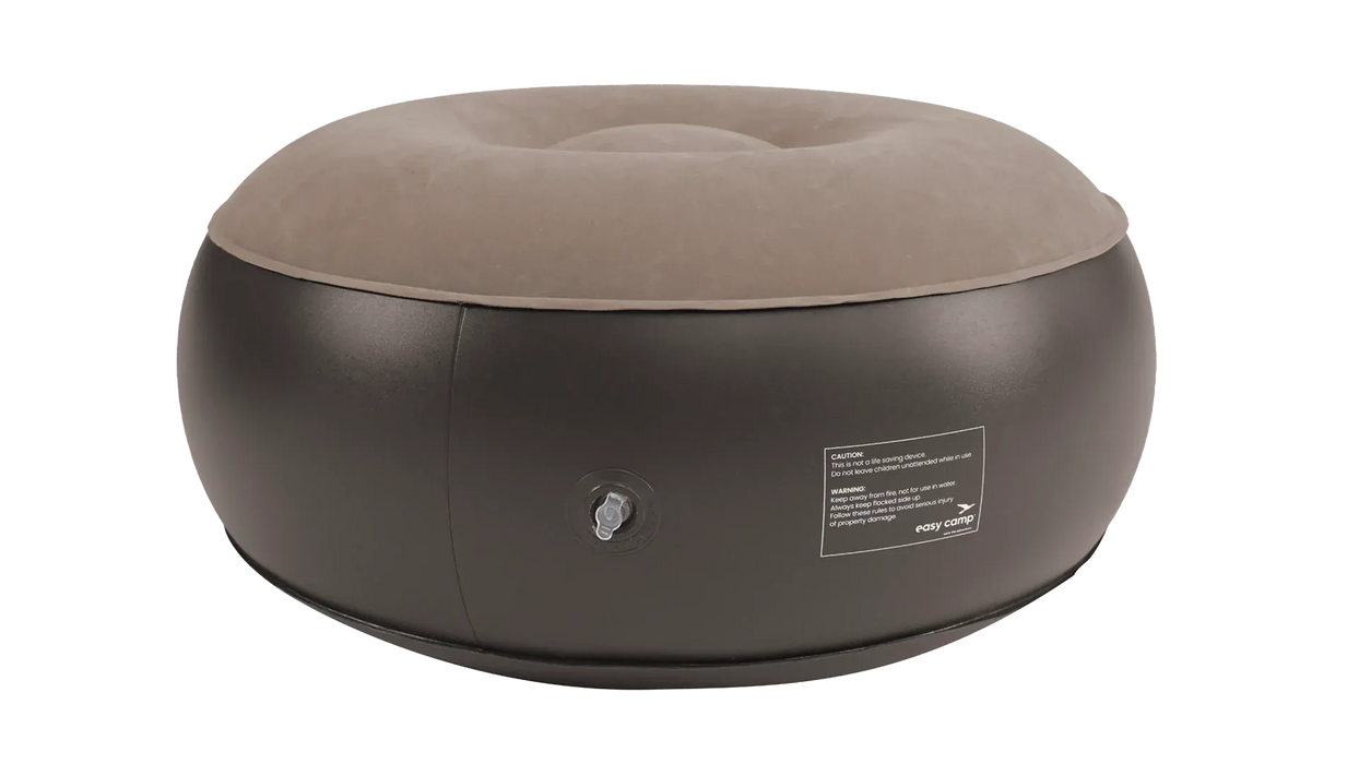 Easy Camp Maple Inflatable Lounge Set - product image, showing pouffe