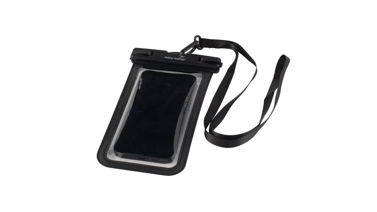 Easy Camp Sandwort Waterproof Smartphone Case - product image, showing case with phone inside