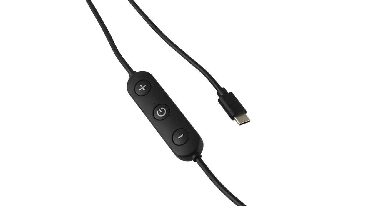 Easy Camp Twinflower USB-C LED Strip Tent Light - product image, showing USB-C charger and control panel
