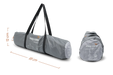 Easy Camp Voss Canopy Drive Away Camping Shelter - product image, showing carrybag from two angles with measurements