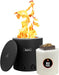 EcoFuego El Campo Fire Pit - Matte Black - main product image