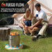 EcoFuego Fire Pit - product information graphic