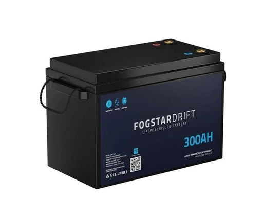 Fogstar Drift 300Ah Lithium Leisure Battery, 12V, Bluetooth, IP67