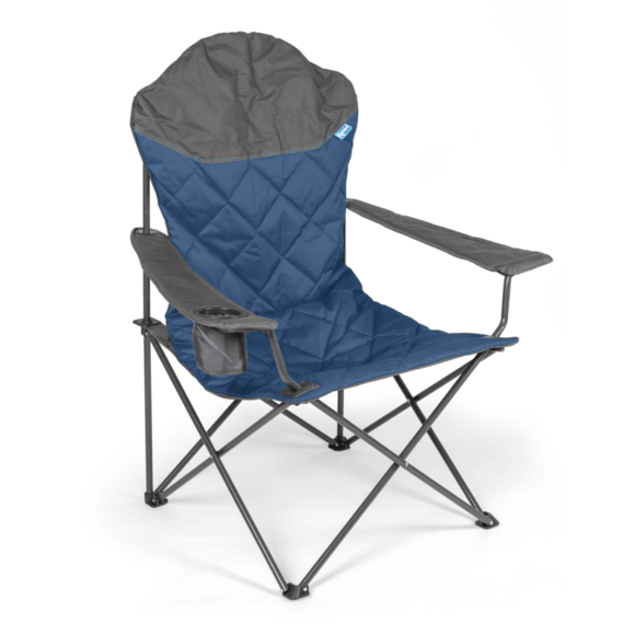 Kampa XL High Back Folding Camping Chair - Midnight Blue