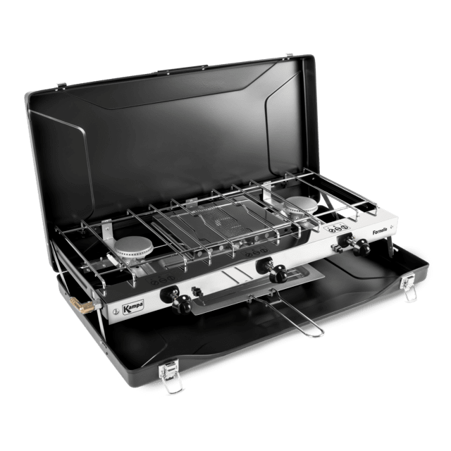 Kampa Fornello Double Hob & Grill Camping Stove - main product image