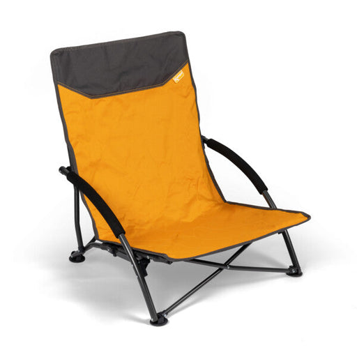 Kampa Sandy Low Beach Chair 2023 - Sunset Yellow main feature image
