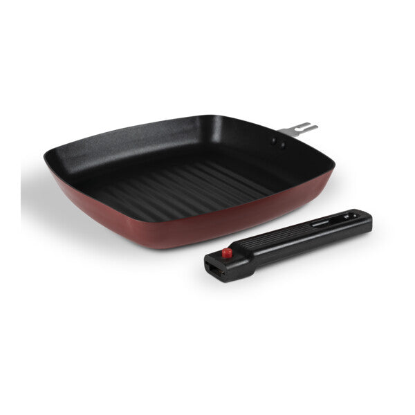 Kampa Square Frying Pan - Camping Non-stick Frying Pan Ember feature image with handle removed