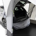 Kampa Tailgater Poled Rear Drive-Away Awning for SUVs and Cars - product image, showing partial internal view of awning attached to rear end of car