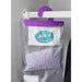 Kontrol Hanging Dehumidifier 210g Lavender Scent – lifestyle image, showing dehumidifier bag hanging on wardrobe rail