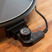 Leisurewize Electric Skillet 38cm - product image,close-up on thermostat