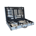Lifestyle 24 Piece Stainless Steel BBQ Tool Kit - main product image, showing complete set of utensils visible in open case 