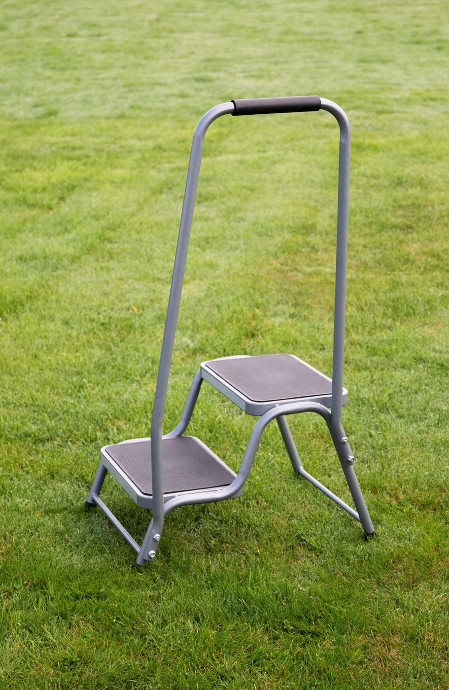 Maypole Steel Double Caravan Step With Handrail — Aztec Leisure