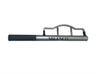 Milenco High Security Steering Wheel Lock - Silver - product image, showing wheel lock against plain white background