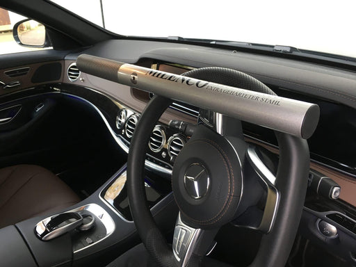 Milenco High Security Steering Wheel Lock - Silver - main product image