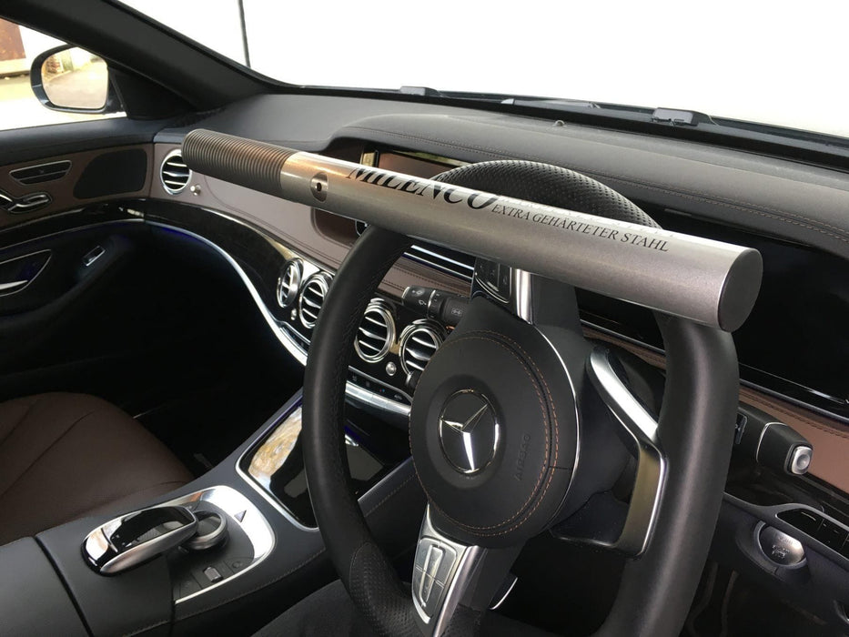 Milenco High Security Steering Wheel Lock - Silver - main product image