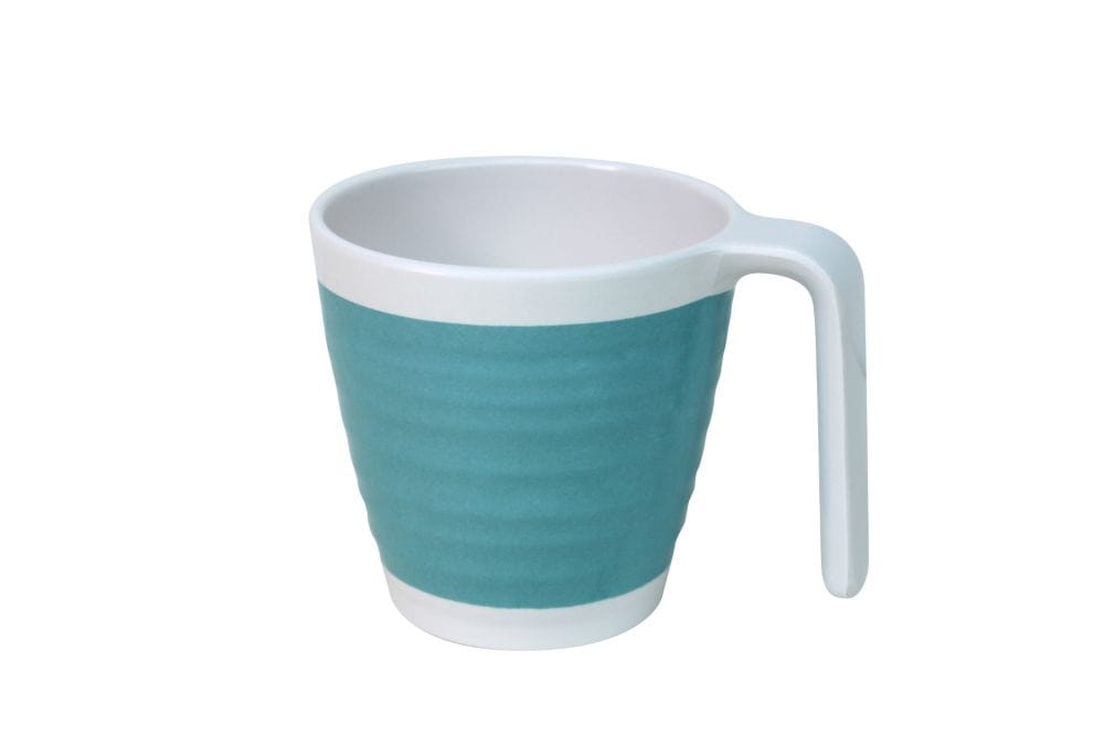 Outdoor Revolution 4 Piece Melamine Mug Set - Pastel Blue
