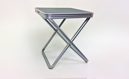 Metal folding table on a white background - main image