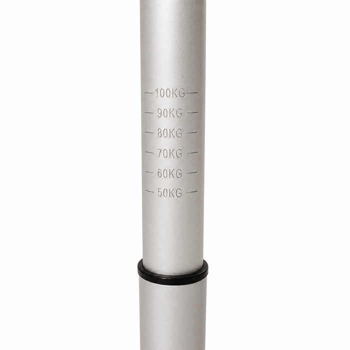 AC388 Nose weight Gauge measurement - Zoomed in with white backdrop