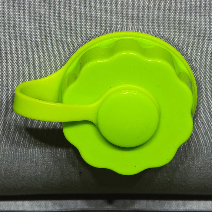 Outdoor Revolution Rock ’n’ Roll King Campervan Self-Inflating Mat - product image, showing close-up of air valve with outer cap screwed on