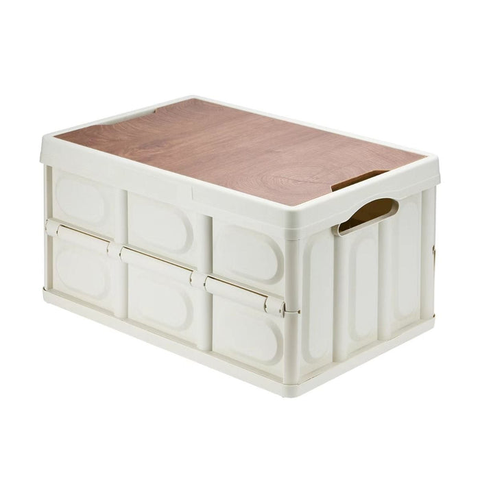Outdoor Revolution Shimanto Folding Camping Storage Box with Table Top - main product image, showing box with table top included