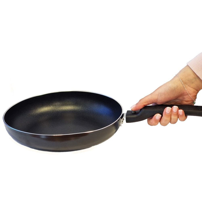 Outdoor Revolution Yasu Frying Pan – 24cm Induction Compatible - product image, showing handle release mechanism
