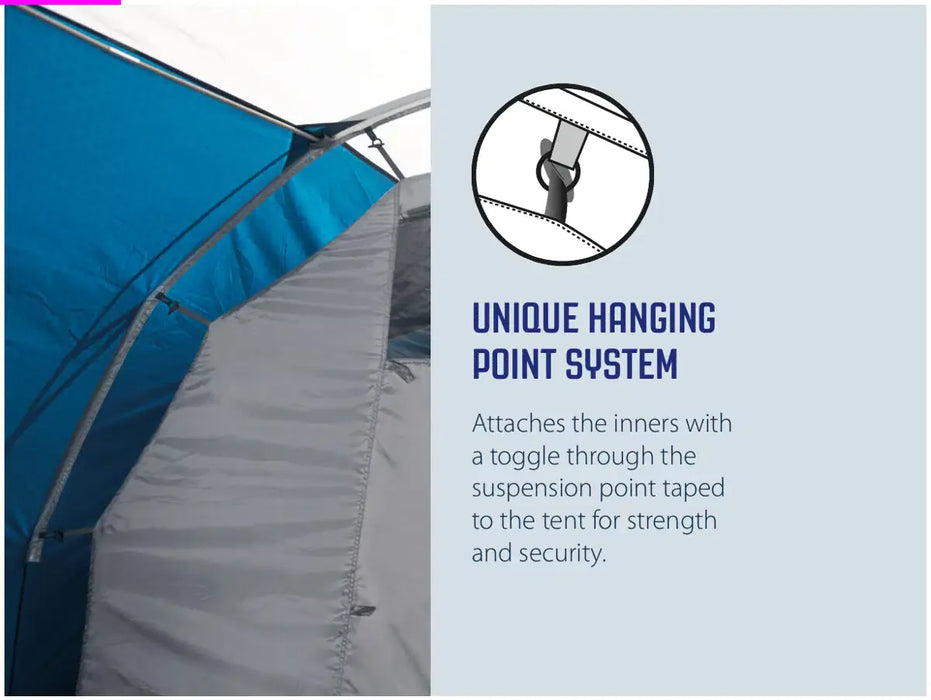 Outwell Arizona 3 Person Standing Height Camping Tent — Aztec Leisure