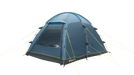 Outwell Arizona 3 Person Standing Height Camping Tent - product image, showing tent from front-right side view with door closed