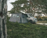 Outwell Backroads Campervan Awning Room - lifestyle image, showing annexe attached to vehicle