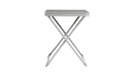 Outwell Baffin 3-in-1 Stool Table Footrest Multi-Use Camping Furniture - product image, showing product made up as table from side view