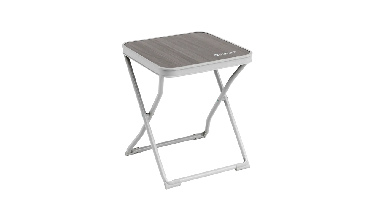Outwell Baffin 3-in-1 Stool Table Footrest Multi-Use Camping Furniture - product image, showing product made up as table