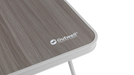 Outwell Baffin 3-in-1 Stool Table Footrest Multi-Use Camping Furniture - product image, showing close-up of table top