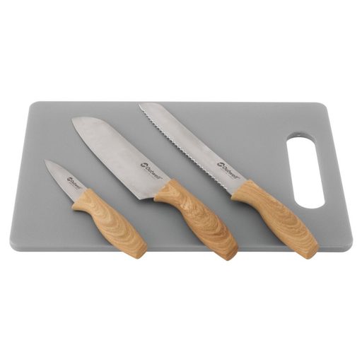 Outwell Caldas Knife Set with Cutting Board main feature image