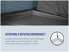 Outwell Casagrande 4 Person Tunnel Family Tent - product detachable bathtub groundsheet infographic